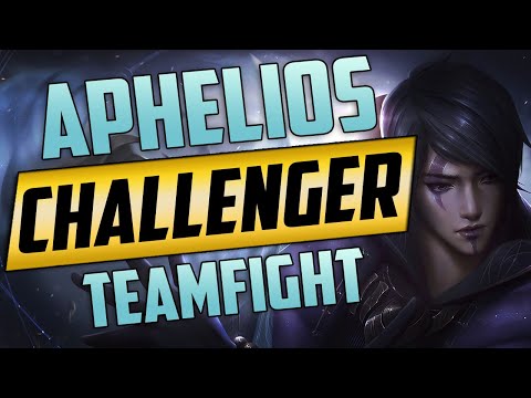 THE BEST CHALLENGER GUIDE TO APHELIOS TEAMFIGHT YOU WILL SEE