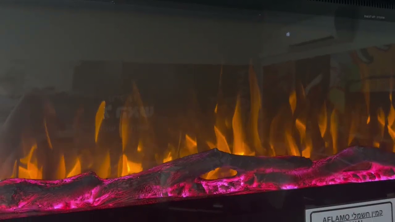 סרטון סקירה על קמין חשמלי אפלמו מסדרת רויאל AFLAMO ROYAL