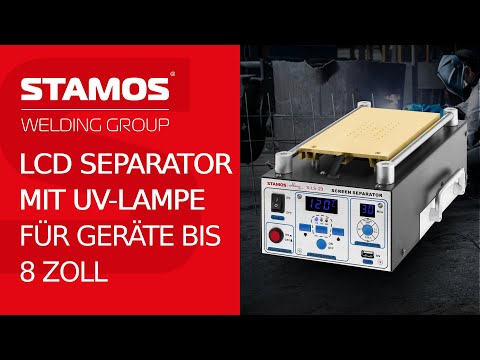 Video - LCD Separator mit UV-Lampe - 8" Bildschirm Reparatur - 370 W - USB-Anschluss