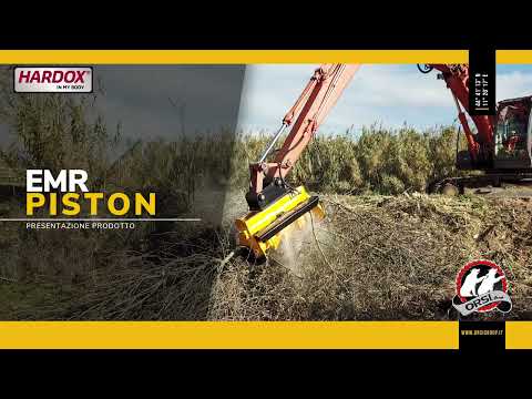 Emr Piston - Forestry mulcher for excavators up to 18 ton