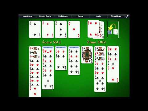 Solitaire City (Mac Version) - Klondike Solitaire Longplay - Rule: 2