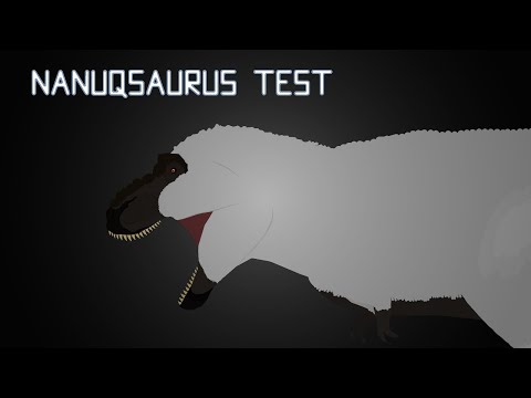 Nanuqsaurus Hoglundi Animation (2021) | Dinosaurs Pivot Animation