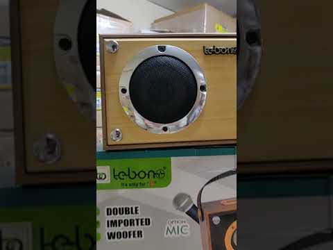 LB W52 LEBON POTEBLE BLUETOOTH SPEAKERS