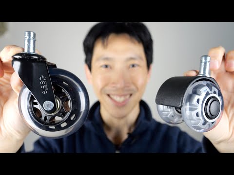 Single vs. Dual Office Chair Wheels