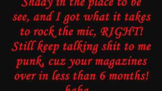 Eminem - Invasion (part 1, 2 &amp; 3) Lyrics