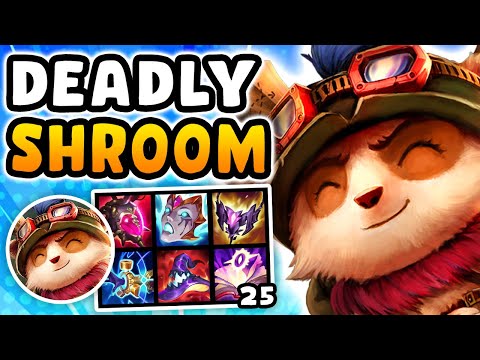 When Teemo Jungle gets 1200+ AP it's Game Over.. (SHROOMS ONE SHOT, 31 KILLS, 75K DAMAGE)