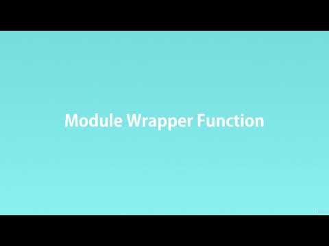 6 Module Wrapper Function Node Module System Programming With Appxsite