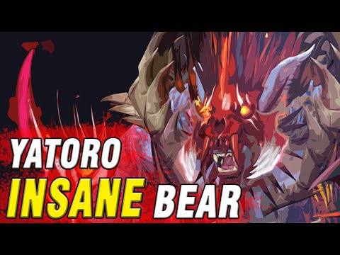 Yatoro 40 Kills Imba Bear Yatoro Ursa Warrior Gameplay Dota 2