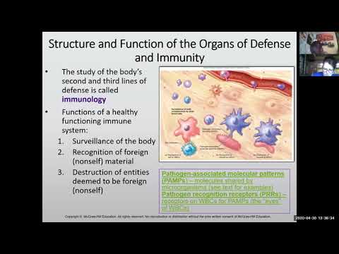 BIO 2531 - Chapter 14:  An Introduction to Host Defenses - Innate Immunities