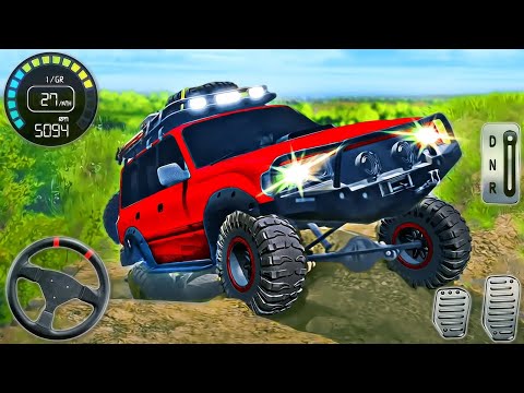 Offroad 4X4 Turbo Jeep Racing Mania - Luxury SUV Prado Hill Driving Simulator - Android Gameplay