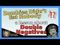 Double Negatives ❌❌= ✅English Grammar Guide - What's a Double Negative? Useful English Tips & Rules!