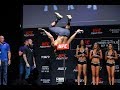 Michel Pereira Does Backflip Off Scale at UFC Vancouver Weigh-Ins - MMA Fighting