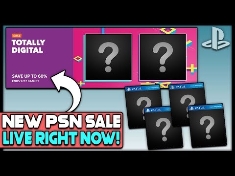 NEW PSN SALE LIVE RIGHT NOW - TONS OF PS4 GAME DEALS!