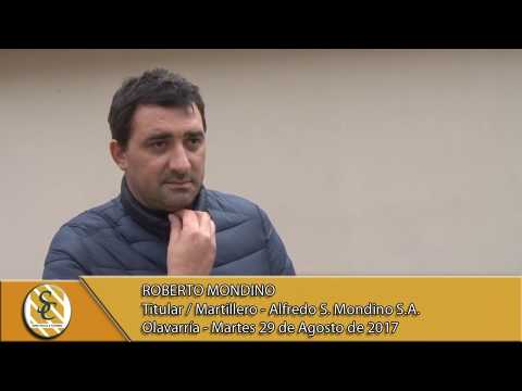 29-08-17 Nota a Roberto Mondino - Alfredo S Mondino - Olavarria