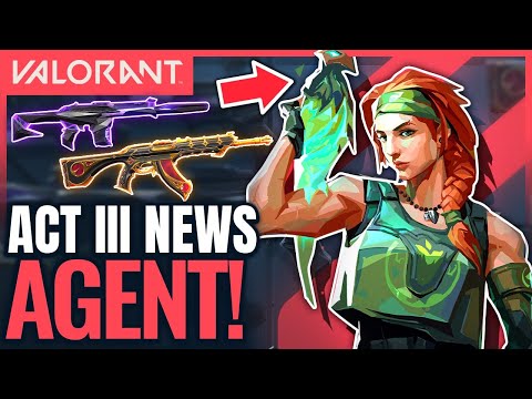 VALORANT | New Agent Teaser + Act 3 Information (Icebox & New Skins)