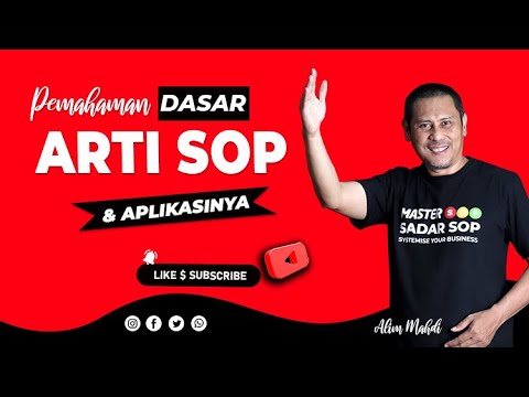 Pemahaman Dasar SOP dan Contoh Aplikasinya - Webinar Rumah BUMN Bandung