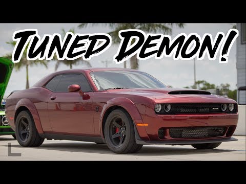 Tuned Dodge Demon vs 3000GT VR4  - Demon Exorcist!