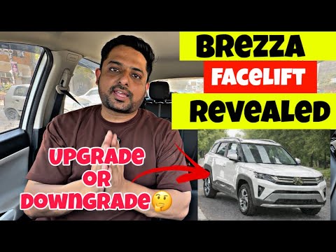 Maruti Brezza 2026 Facelift Final Look Revealed😪Upgrade or Downgrade🤔New Interior, Gearbox & Engine!