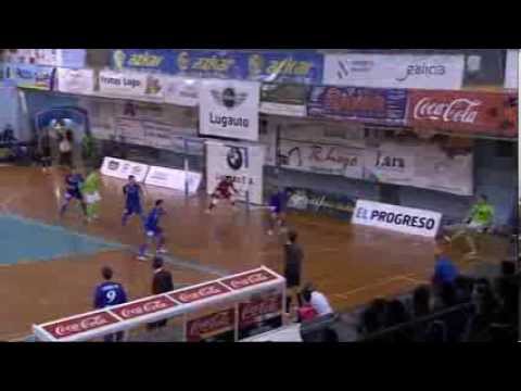 Azkar Lugo vs Inter Movistar (3-7). Liga Jornada 15. LNFS