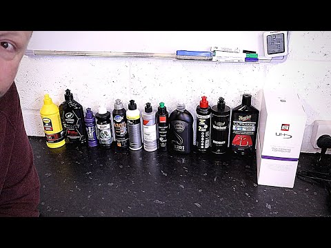 Single Stage Polish Comparison |  Detailing for Beginners with one product
