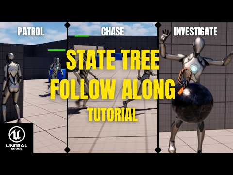 Build Smart AI with State Trees in UE5 (Full Tutorial)