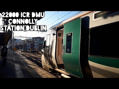 IE 22000 Class ICR Train - Connolly Station, Co.Dublin