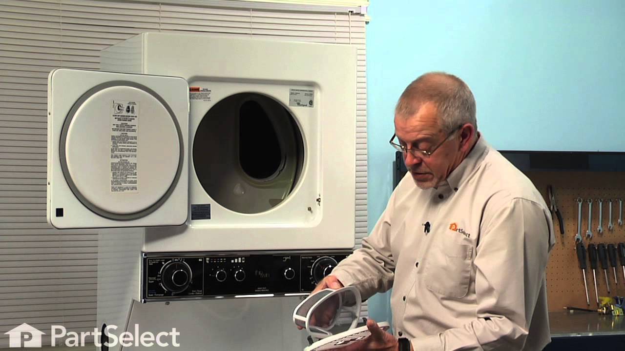 Replacing your Kenmore Dryer Dryer Lint Filter and Cover