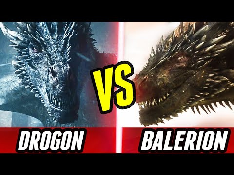 Drogon vs Balerion- Fight Scenes and All Powers Explained |Who Is Bigger