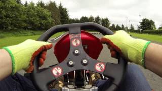 preview picture of video 'Go-karting at Midland Karting, Ireland'