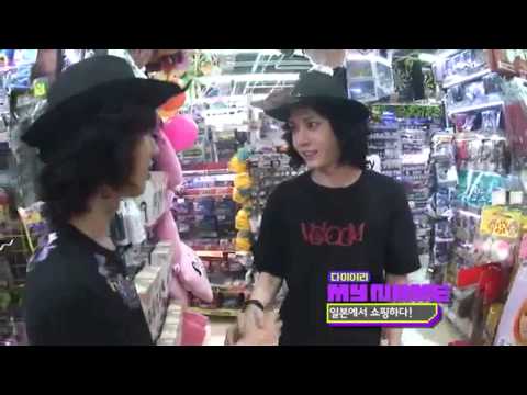 120724 MTV Diary E18  MYNAME - 일본에서 쇼핑중인 마이네임 모자놀이