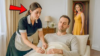 MILIONÁRIO FINGIU ESTAR DORMINDO PARA TESTAR SUA NAMORADA… MAS A EMPREGADA LHE DEU UMA LIÇÃO DE AMOR