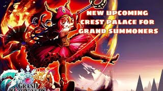 NEW UPCOMING CREST PALACE COMING FOR GS | Grand Summoners News