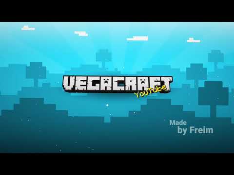 Обложка видео-обзора для сервера VegaCraft — Кланы, боссы и миры