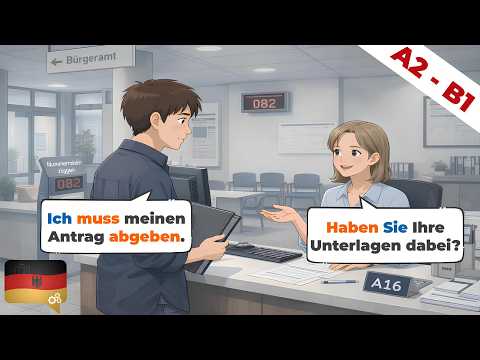 Tägliche Routine Deutsch Dialogen (A2-B1) | Deutsch lernen durch Hören | Wortschatz & Geschichten