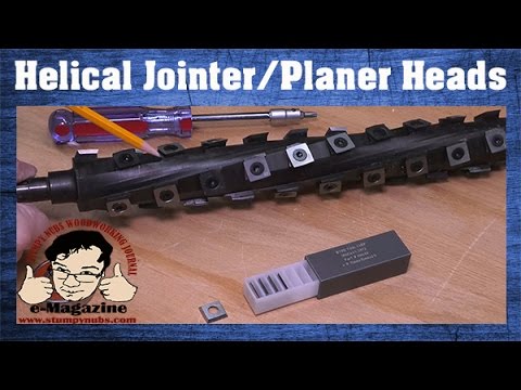 WATCH THIS before buying a carbide helical (spiral/segmented) jointer/planer cutter head
