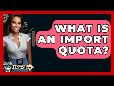 What Is An Import Quota? - AssetsandOpportunity.org