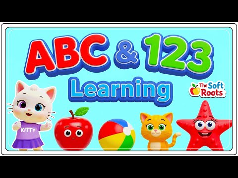 Preschool Learning activities for 3 year olds at home | Learn ABC Phonics Shapes Numbers Colors 🌈