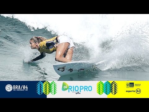 Stephanie Gilmore vs. Nikki Van Dijk vs. Coco Ho - Round Three, Heat 2 - Oi Rio Women's Pro 2017