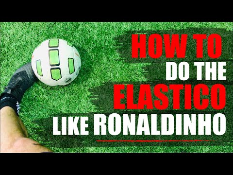 How To Do The Elastico Like Ronaldinho | Elastico Soccer Trick / Soccer Move (Normal Reverse Triple)