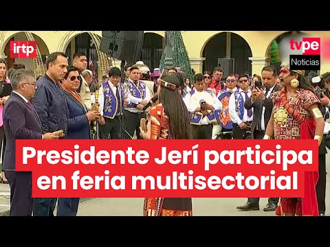 Presidente Jerí participa en feria multisectorial “Más cerca del Perú - región Cusco"