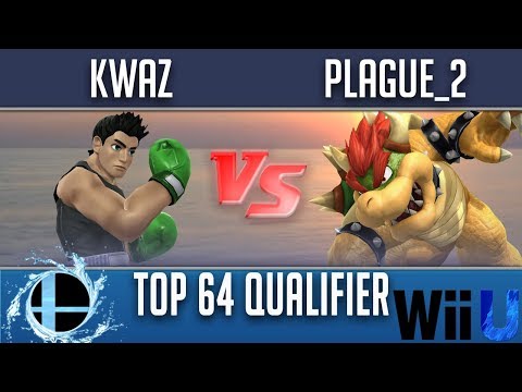 Smash'N'Splash 4 — Smash WiiU Top 64 Losers Qualifier: Cosconia | Kwaz vs. Plague_2
