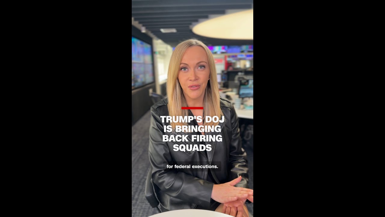 Trump's DOJ is bringing back firing squads