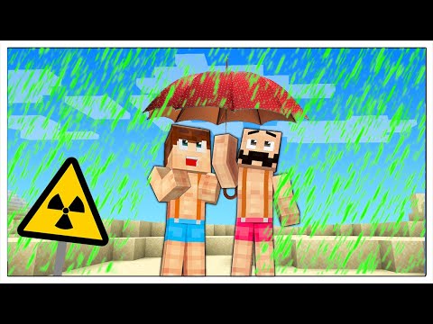 COME SOPRAVVIVERE ALLA PIOGGIA DI ACIDO! - Minecraft ITA