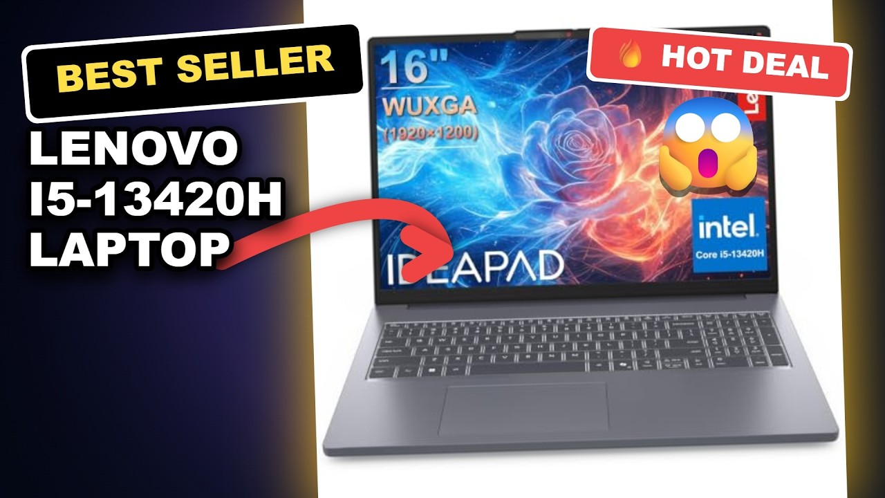 Lenovo i5-13420H Laptop Review: Powerful for Students & Small Business? review video