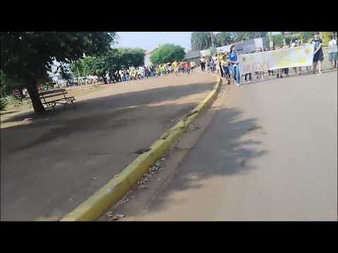 Caminhada Setembro Amarelo, no Município De Planalto Da Serra Mato Grosso.