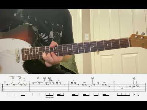 Paranoid Guitar Solo by Black Sabbath  | Guitar Tab | Lesson | Tutorial | Cover