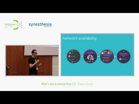 Droidcon Italy 2017 // What’s new in Android Wear 2.0 - Daniele Bonaldo