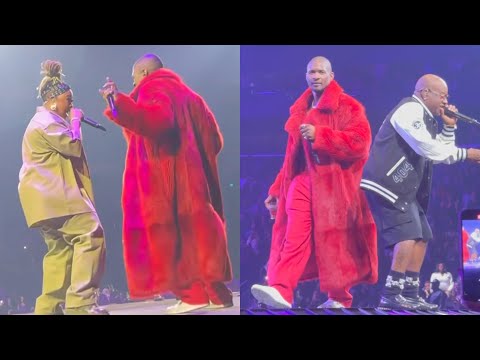 Usher Brought Out Tyrese Da Brat & Jermaine Dupri To Perform “What Do You Like”