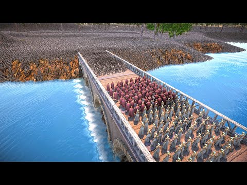 30 CLEOPATRA Attacked by 8,000,000 Zombies Near Silent Island - Epic Battle Simulator 2 - UEBS 2