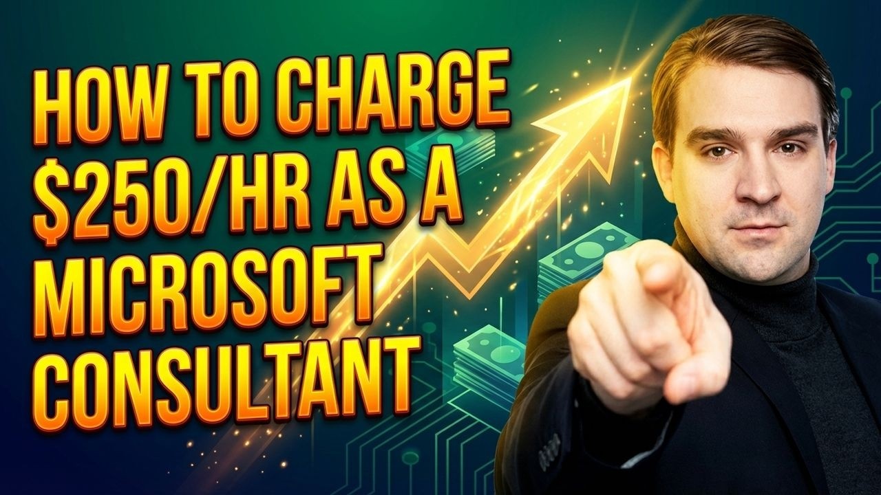 The $100,000 Microsoft Consultant Blueprint: Engineering Architectural Necessity